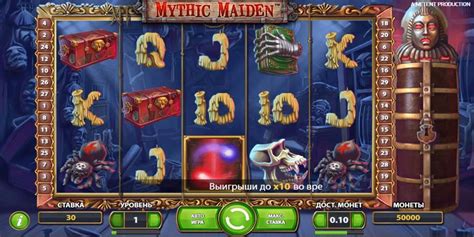 Играйте бесплатно онлайн на слоте Mythic Maiden (Мифическая дева) в Игровом клубе